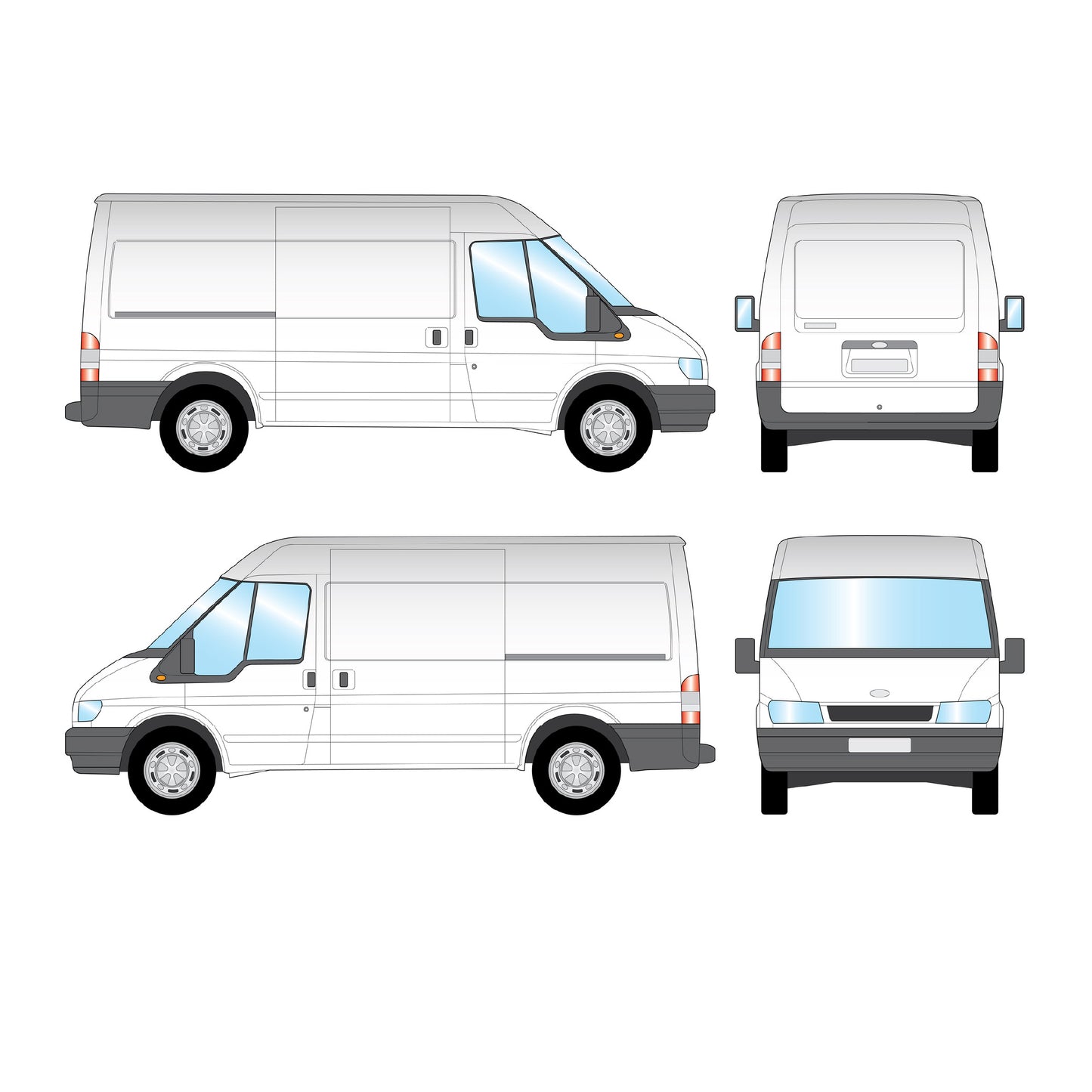 Large Van Graphics
