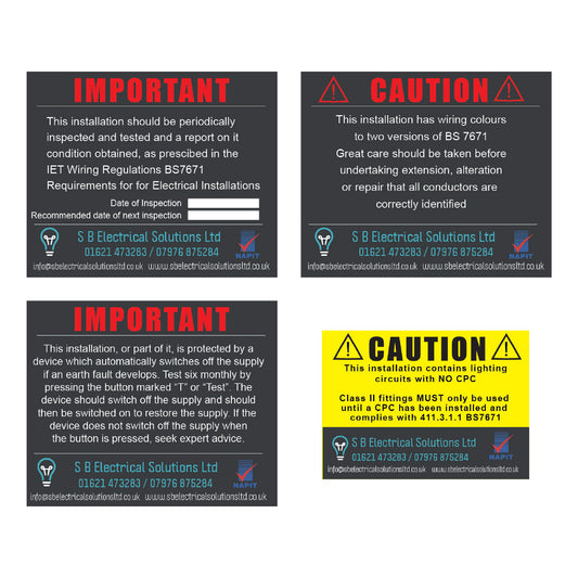 Electrician Sticker Bundle